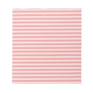 Bloco De Notas Padrão de Listras Rosa
