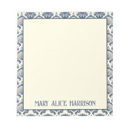 Bloco De Notas Padrão de marinho Azul e Cobra