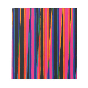 Bloco De Notas Padrão de papel rasgado colorido