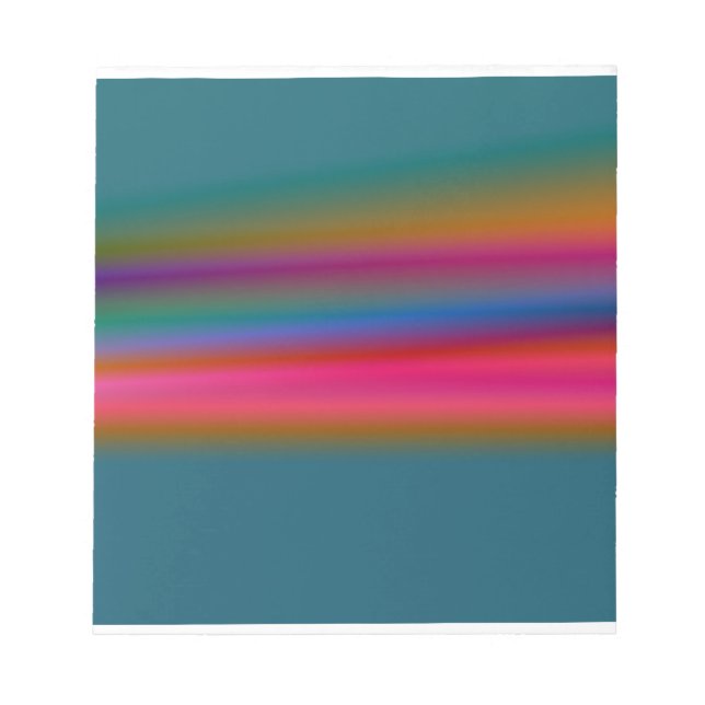 Bloco De Notas padrão de textura multicolorida abstrata (Frente)