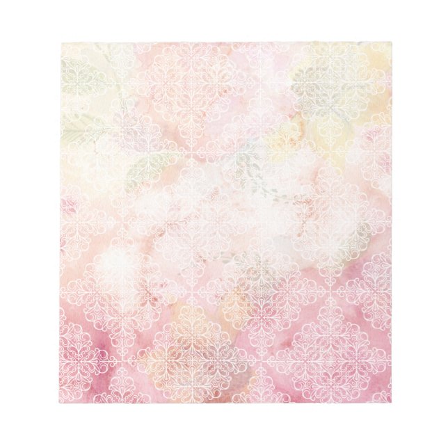 Bloco De Notas Padrão decorativo venenoso (Frente)