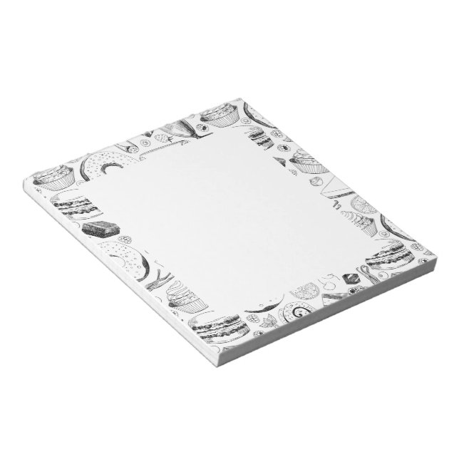 Bloco De Notas Padrão delicioso (Inclinado)