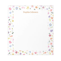 Padrão Floral Aquarela Bonito Personalizado