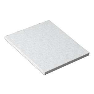 Bloco De Notas Padrão Floral Geométrico Cinza Claro