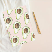 Padrão Moderno De Pastel Rosa E Verde Avocado