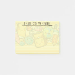 Bloco De Notas Padrão Personalizado de Abastecimento Escolar Cart