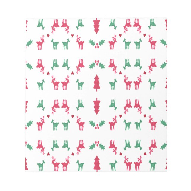 BLOCO DE NOTAS PADRÃO REINDEER (Frente)