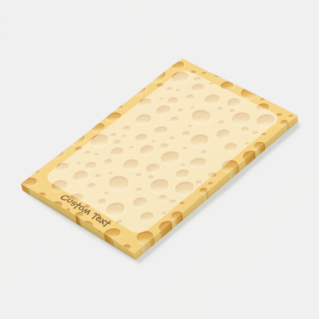 Bloco De Notas Padrão suíço de queijo (Inclinado)