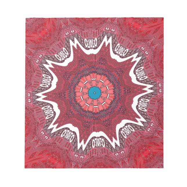 Bloco De Notas Padrão tribal indígena (Frente)