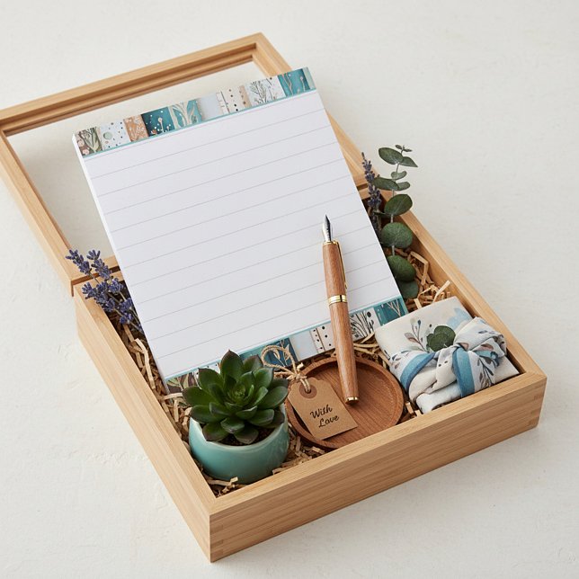 Bloco De Notas Padrões mistos shabby chic, clique em editar para  (Criador carregado)
