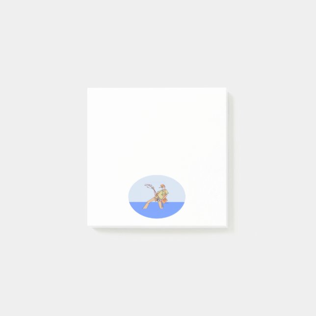 Bloco De Notas Pads brancos de anotações para pescadores (Frente)