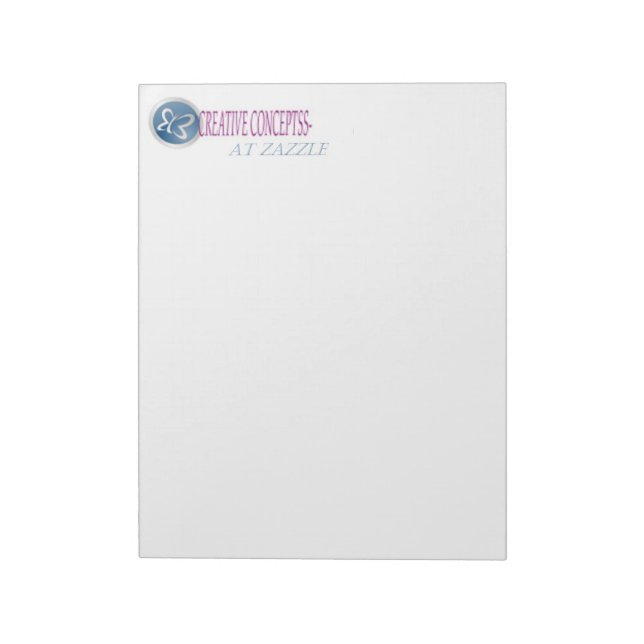 BLOCO DE NOTAS PADS DE NOTA DE CARTA PERSONALIZADA 8 1/2 X 11 (Invertido)