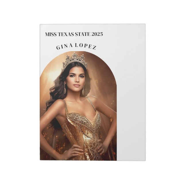 Bloco De Notas Pageant Autografic Pad (Invertido)