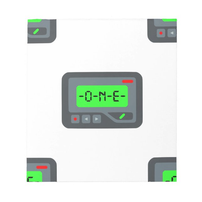 Bloco De Notas pager emoji (Frente)
