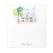 Páginas de Nota de Cores de Água Tropicais Persona