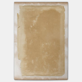 Bloco De Notas Páginas velhas de Brown Filo do vintage do cargo