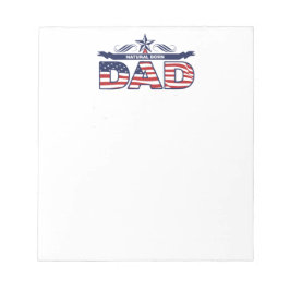 Bloco De Notas Pai, pai, um pai nascido natural