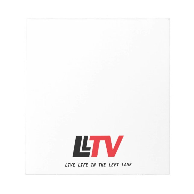 Bloco De Notas Painel de Notas de LLTV (Frente)