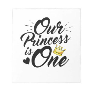 Bloco De Notas Pais Mães primeiros aniversarios da Filha Princesa