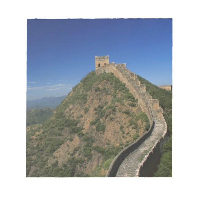 Bloco De Notas Paisagem da Grande Muralha, China (Frente)