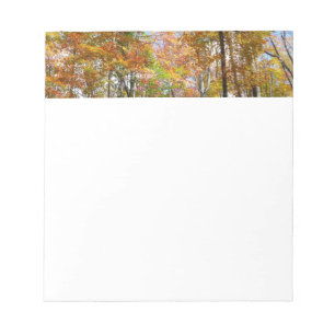 Bloco De Notas Paisagem de outono de Floresta II