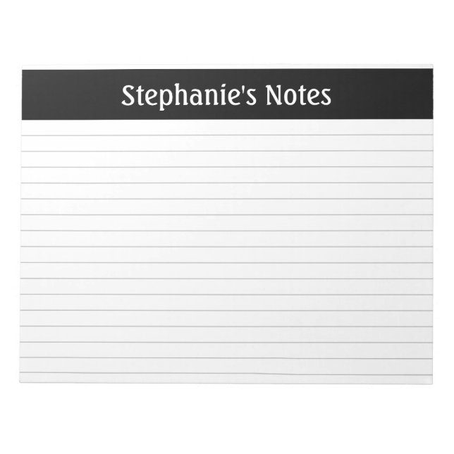 Bloco De Notas Paisagem Personalizada com Linhagem de Cinzas Leve (Frente)