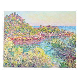 Bloco De Notas Paisagem perto de Monte Carlo (por Claude Monet)