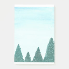 Bloco De Notas Paisagem Sempre Verde