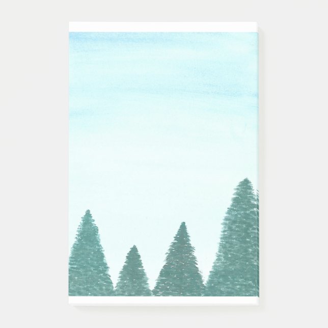 Bloco De Notas Paisagem Sempre Verde (Frente)