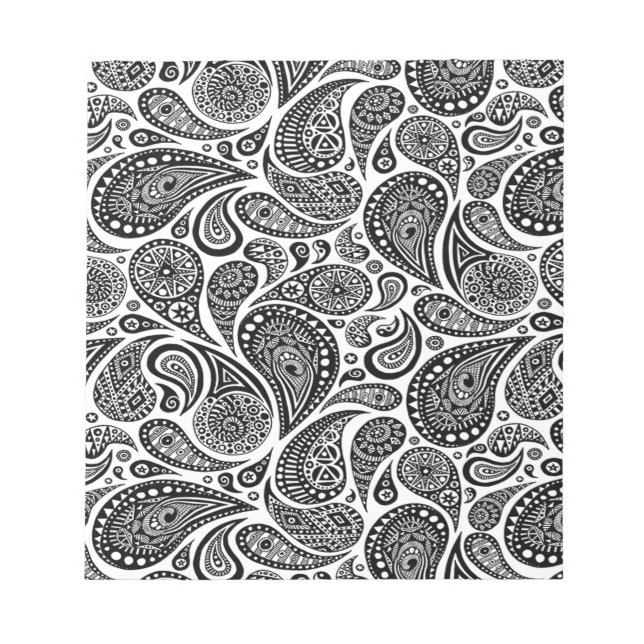 Bloco De Notas Paisley (Frente)