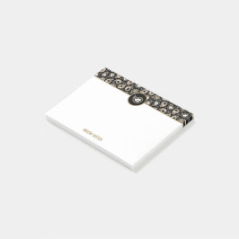 Bloco De Notas Paisley Cat