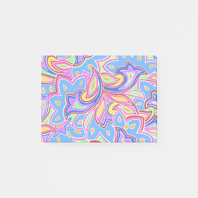 Bloco De Notas Paisley Multi (Frente)