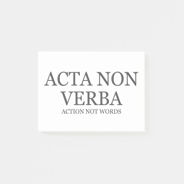 Bloco De Notas Palavras da ação não - obscuridade (Frente)