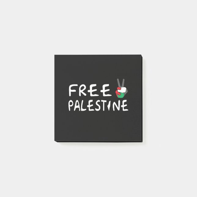Bloco De Notas Palestina livre (Frente)