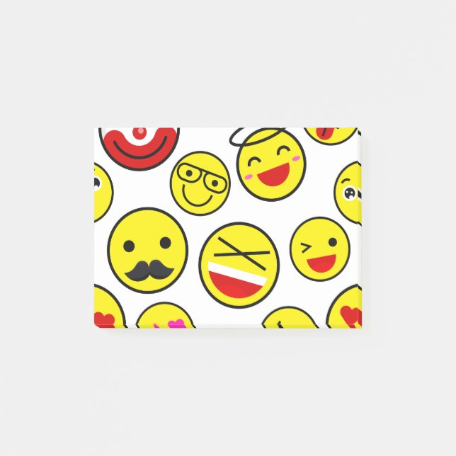 Bloco De Notas palhaço engraçado emojis (Frente)