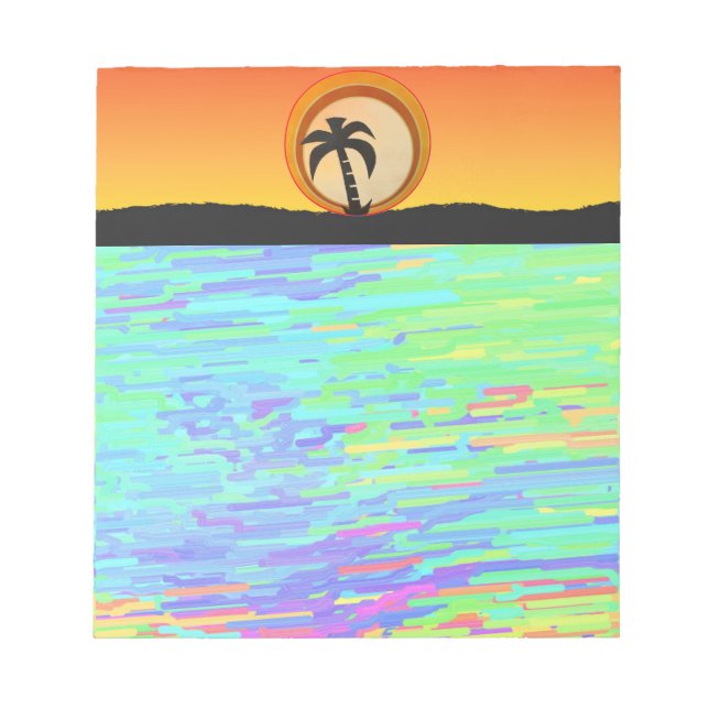Bloco De Notas Palm Tree (Frente)