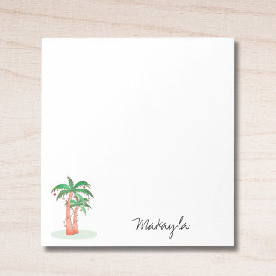 Bloco De Notas Palm Trees Personalizadas