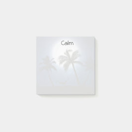 Bloco De Notas Palmeiras à luz do luar