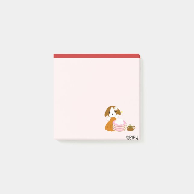 Bloco De Notas pancake (Frente)