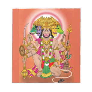 Bloco De Notas Panchmukhi Hanuman