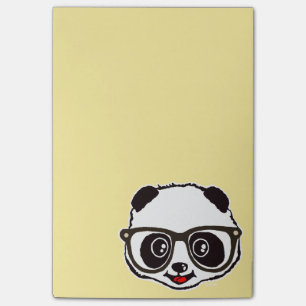 Bloco De Notas Panda bonito