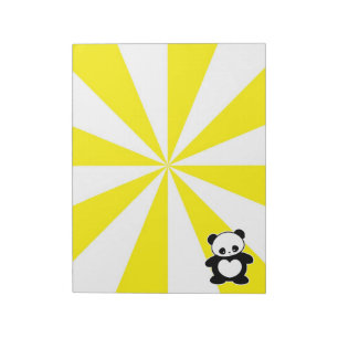 Bloco De Notas Panda de Kawaii