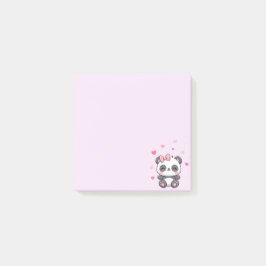 Bloco De Notas Panda Notas Post-It