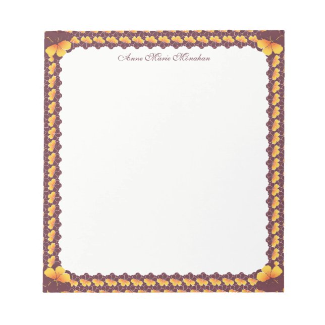 Bloco De Notas Pansy Power (Frente)