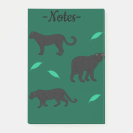 Bloco De Notas Panteras Negras
