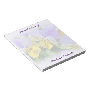 Bloco De Notas Panteras - Roxo e Amarelo