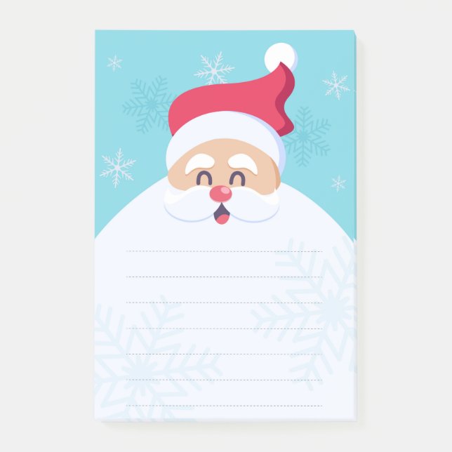 Bloco De Notas Papai Noel (Frente)