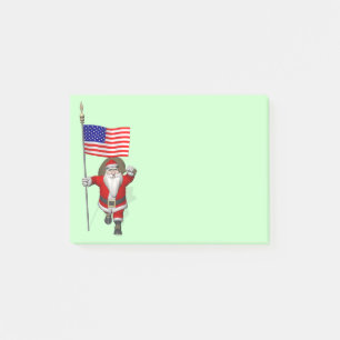 Bloco De Notas Papai Noel, Alferes Dos Estados Unidos