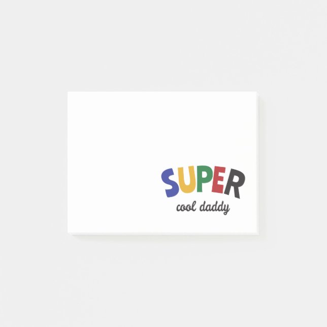Bloco De Notas Papai super legal (Frente)