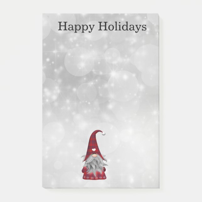 Bloco De Notas Papais noeis de Natal (Frente)